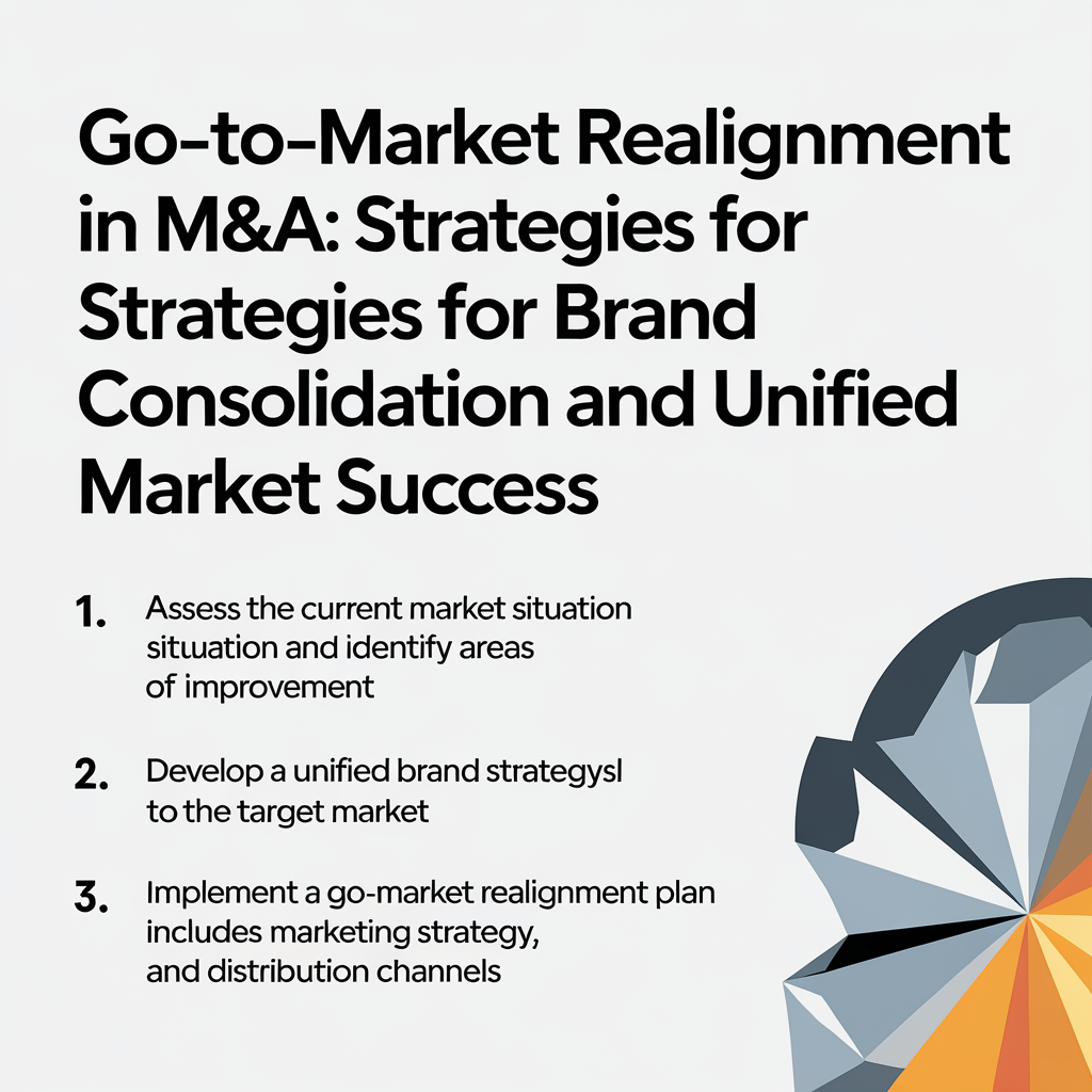 Go-To-Market Realignment in M&A: Strategies for Brand Consolidation and Unified Market Success
